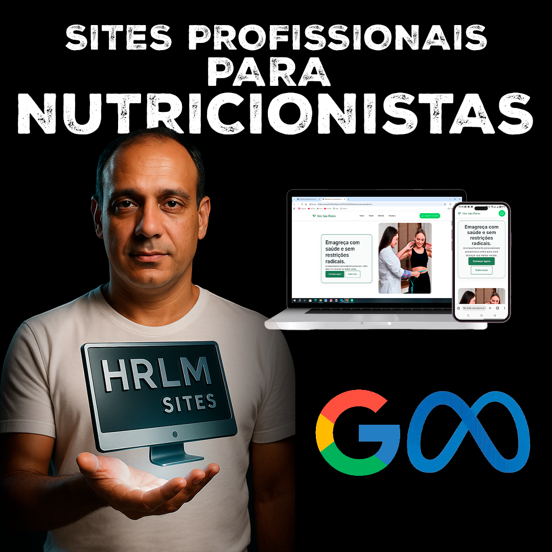 Preview da estrutura para nutricionistas